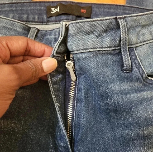 3x1 W3 Made Here High Rise Slim Skinny Jeans(26) - Picture 5 of 10